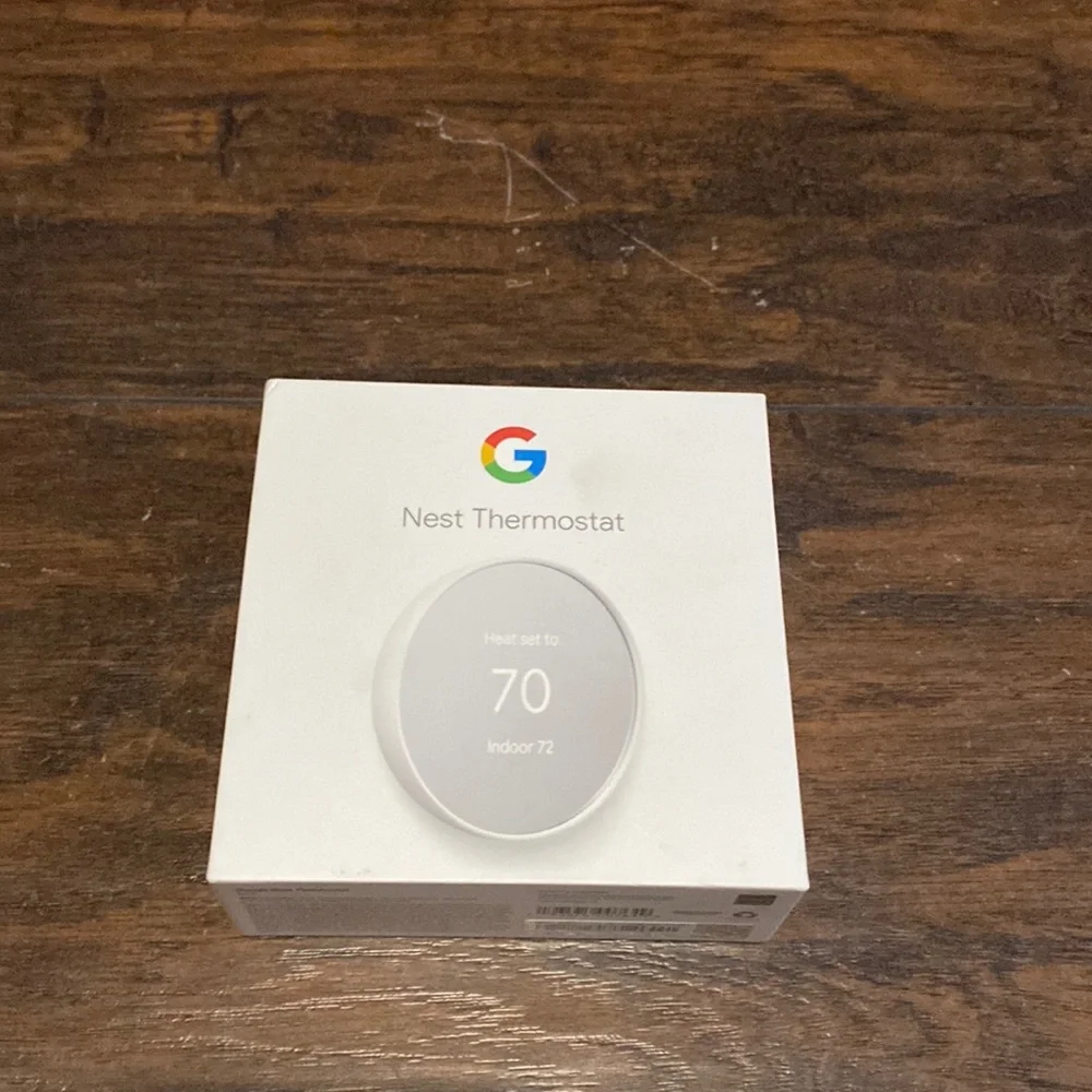 Google Nest Snow Thermostat